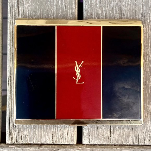 Yves Saint Laurent Accessories - YSL Vintage Metal Cigarette Case